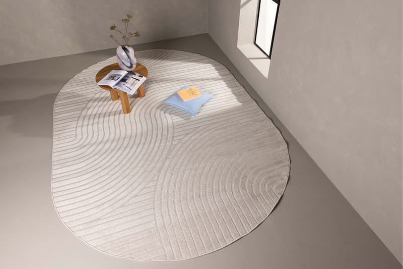 Wiltonmatto Vince 240x340 cm Soikea - Valkoinen - Kodintekstiilit & matot - Matto - Moderni matto - Wilton-matto