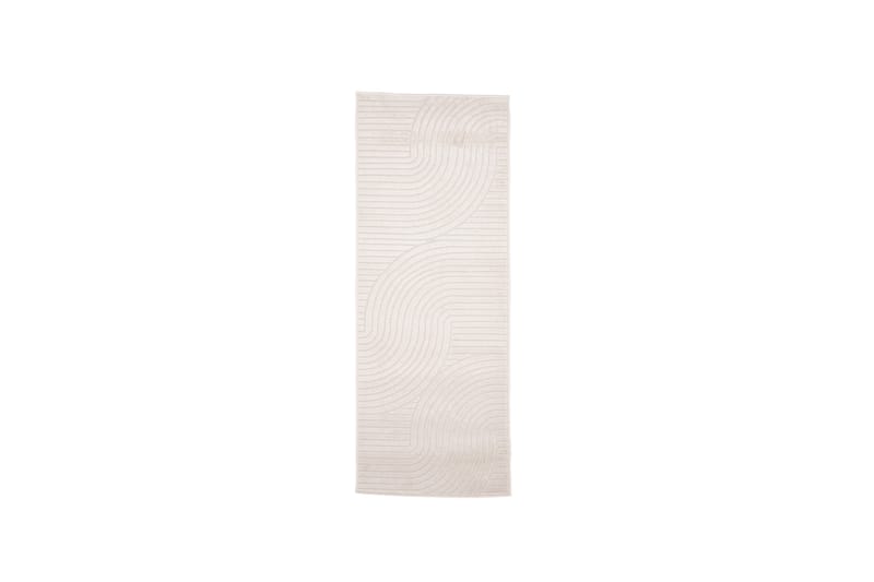 Wiltonmatto Vince 80x200 cm Suorakaide - Valkoinen - Kodintekstiilit & matot - Matto - Moderni matto - Wilton-matto