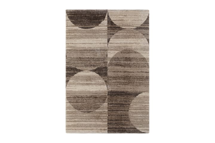 Wiltonmatto Winston Circle 160x230 cm Kermanvalkoinen - Kermanvalkoinen - Wilton-matto - Kuviollinen matto & värikäs matto - Iso matto