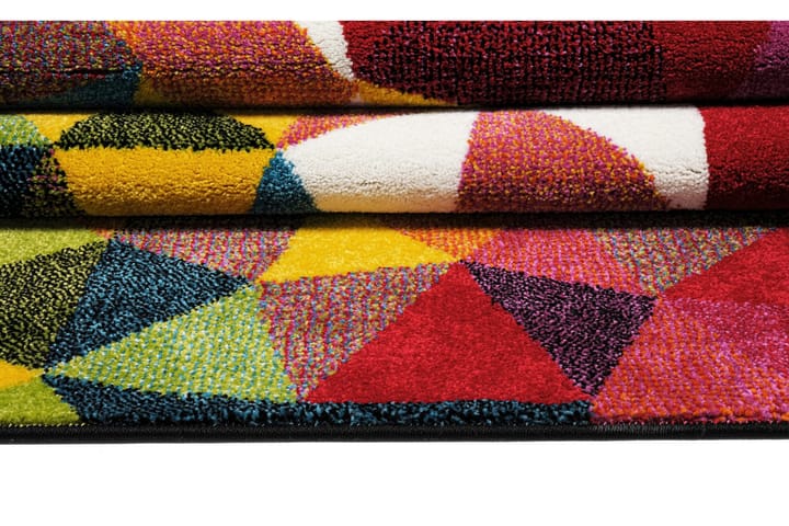 Wiltonmatto Parathvi 200x290 cm Suorakaide - Monivärinen - Wilton-matto - Kuviollinen matto & värikäs matto