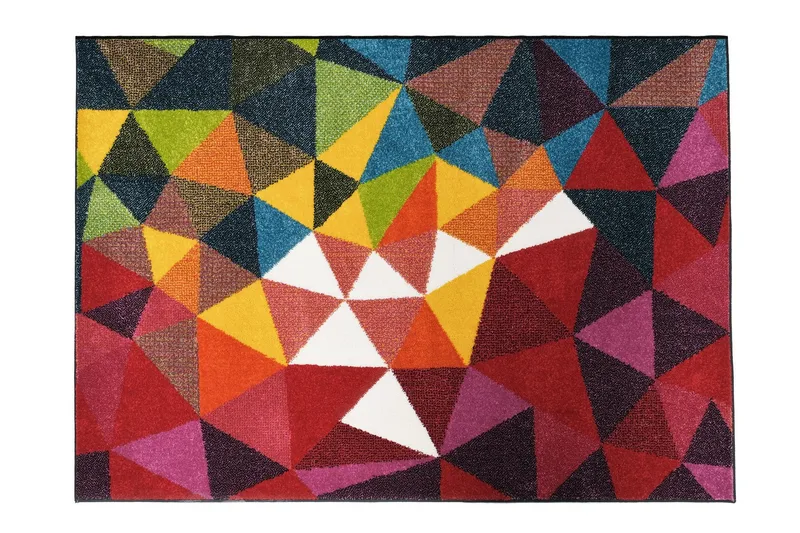 Wiltonmatto Parathvi 160x230 cm Suorakaide - Monivärinen - Kodintekstiilit & matot - Matto - Moderni matto - Wilton-matto