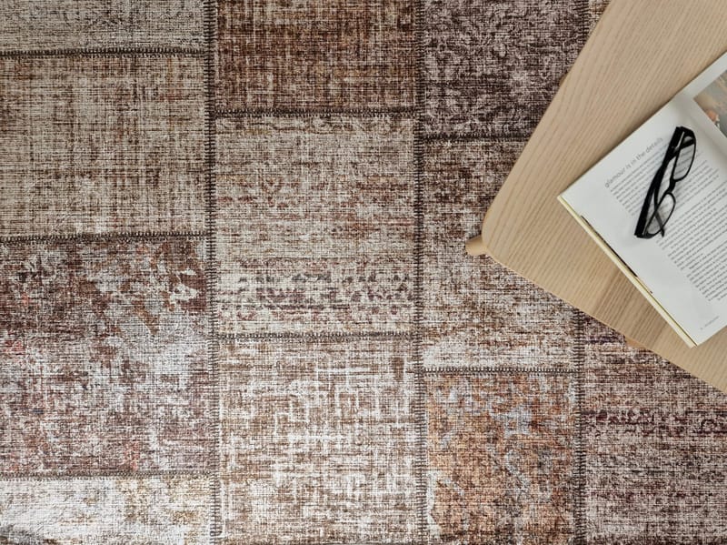 Wiltonmatta KM Home Taupe 80x150 cm - Kodintekstiilit & matot - Matto - Moderni matto - Wilton-matto
