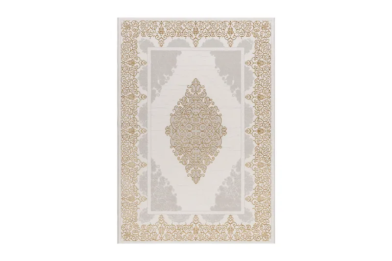 Wiltonmatto Ankara 200x290 cm, Beige/Kulta