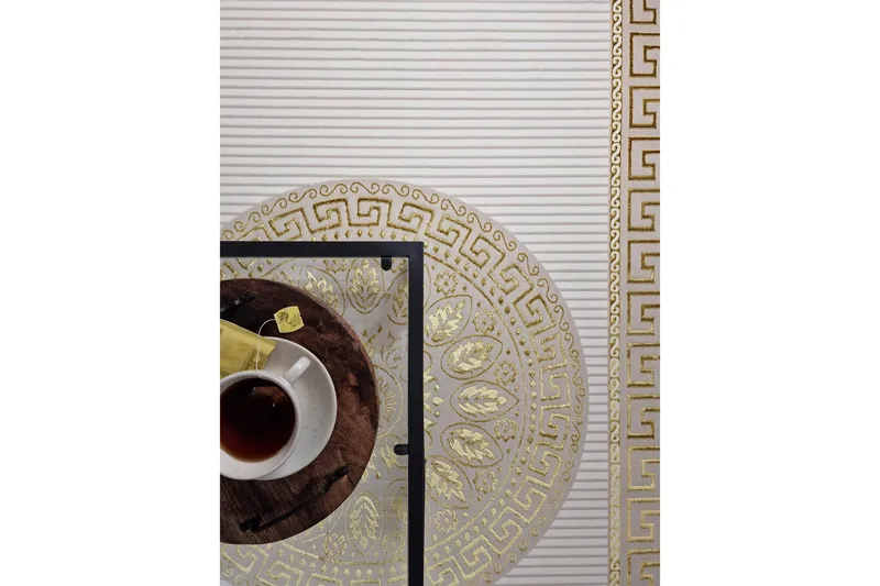 Wiltonmatto Ankara 300x400 cm - Beige/Kulta - Kodintekstiilit & matot - Matto - Moderni matto - Wilton-matto