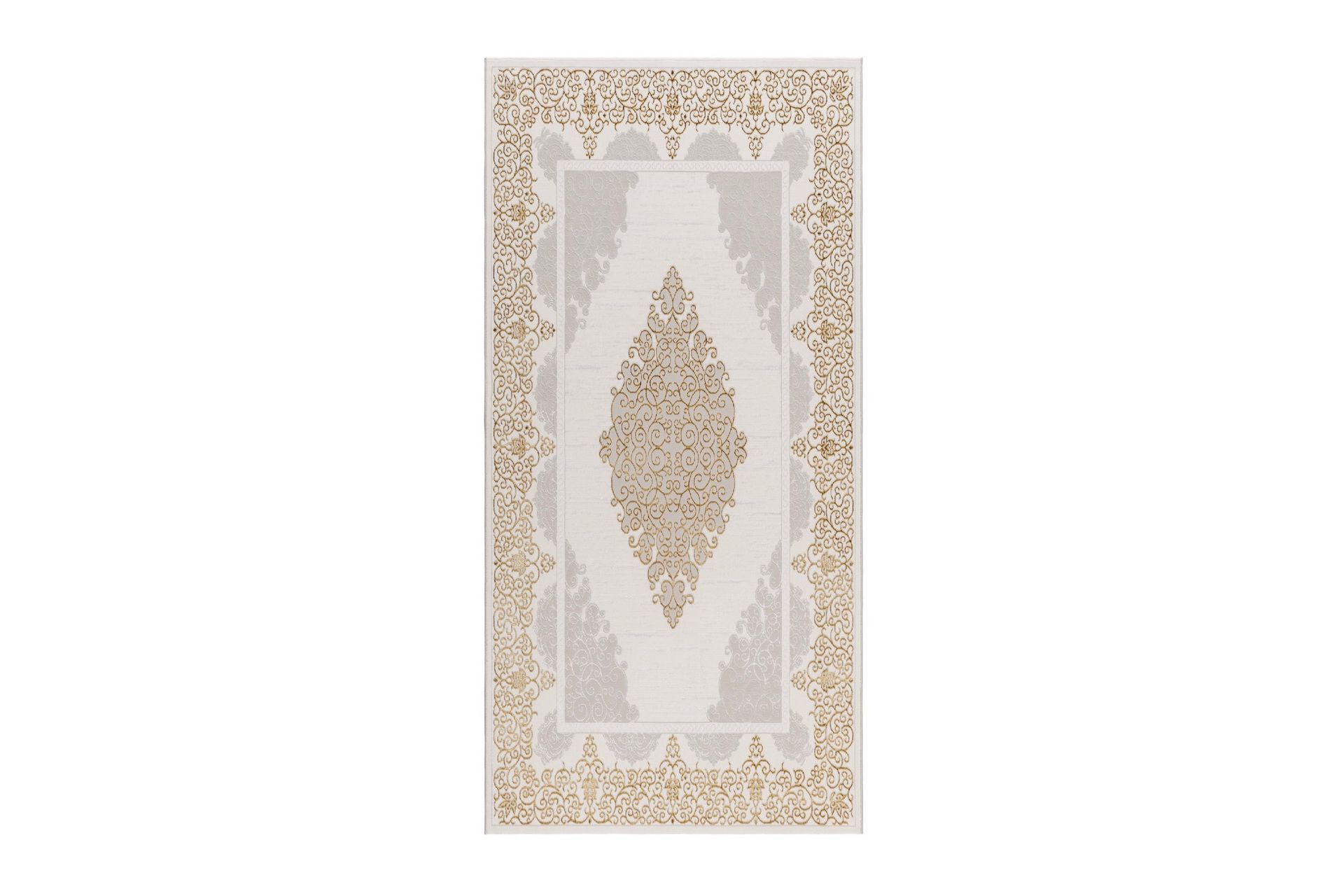 Wiltonmatto Ankara 80x150 cm - Beige/Kulta - Kodintekstiilit & matot - Matto - Moderni matto - Wilton-matto