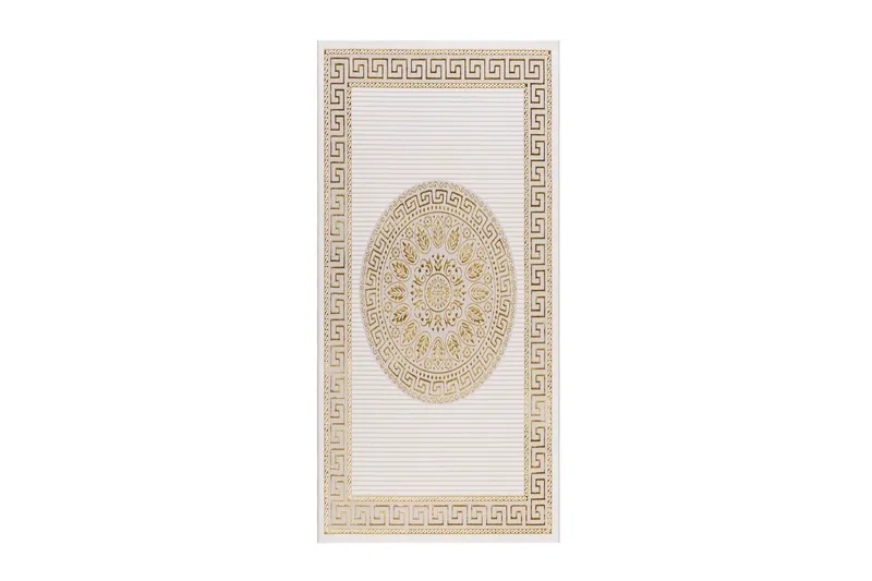 Wiltonmatto Ankara 80x300 cm - Beige/Kulta - Kodintekstiilit & matot - Matto - Moderni matto - Wilton-matto