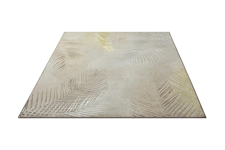 Wiltonmatto Creation Leaf 160x230 cm Kermanvalkoinen - Kerma - Kuviollinen matto & värikäs matto - Wilton-matto