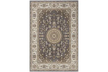Wiltonmatto Dubai Medallion 80x300 cm Harmaa - Harmaa - Kodintekstiilit & matot - Matto - Moderni matto - Wilton-matto