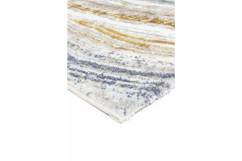 Wiltonmatto Gani 200x290 cm - Sininen/Kulta - Kodintekstiilit & matot - Matto - Moderni matto - Wilton-matto