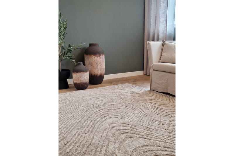 Wiltonmatto Gomati 300x400 cm - Pellavabeige - Kodintekstiilit & matot - Matto - Moderni matto - Wilton-matto