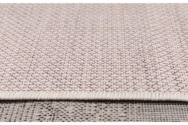 Wiltonmatto Nensi 80x150 cm Suorakaide - Roosa - Wilton-matto - Kuviollinen matto & värikäs matto