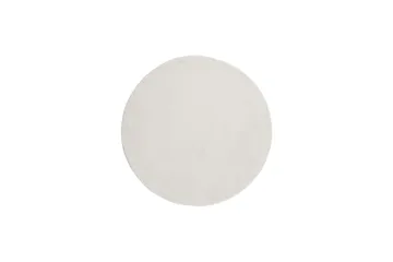 Wiltonmatto Soft Pyöreä Ø200 cm Valkoinen