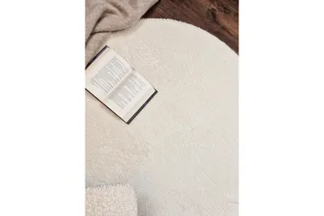 Wiltonmatto Soft Pyöreä Ø160 cm Valkoinen - Valkoinen - Kodintekstiilit & matot - Matto - Moderni matto - Wilton-matto