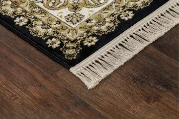 Wiltonmatto Teheran Medallion 80x150 cm Musta - Musta - Kodintekstiilit & matot - Matto - Moderni matto - Wilton-matto