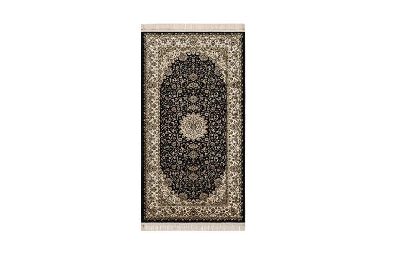 Wiltonmatto Teheran Medallion 80x150 cm Musta, Musta