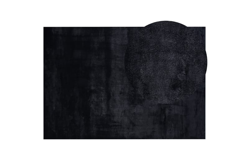 Nahkamatto Mirpur 80x150 cm - Musta - Kodintekstiilit & matot - Matto - Moderni matto - Wilton-matto