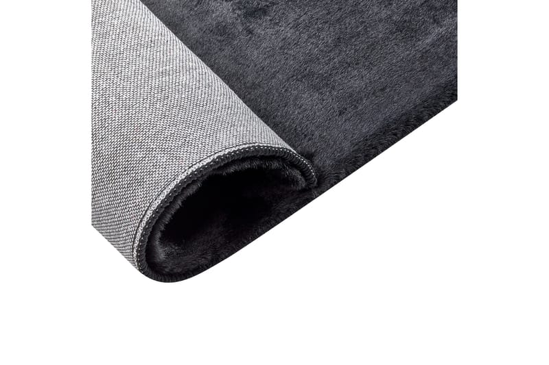Nahkamatto Mirpur 80x150 cm - Musta - Kodintekstiilit & matot - Matto - Moderni matto - Wilton-matto
