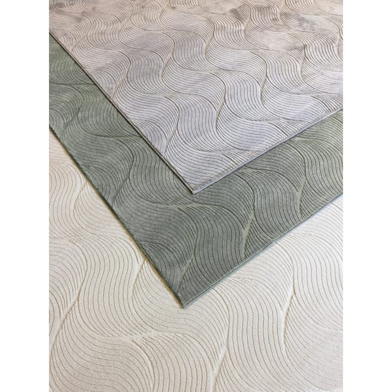 Peseytyvä matto Castello Wave - Harmaa - Kodintekstiilit & matot - Matto - Tasokudotut matot