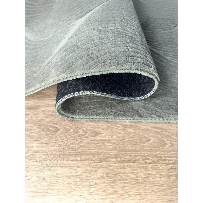 Pestävä matto Castello Wave - Vihreä - Kodintekstiilit & matot - Matto - Tasokudotut matot