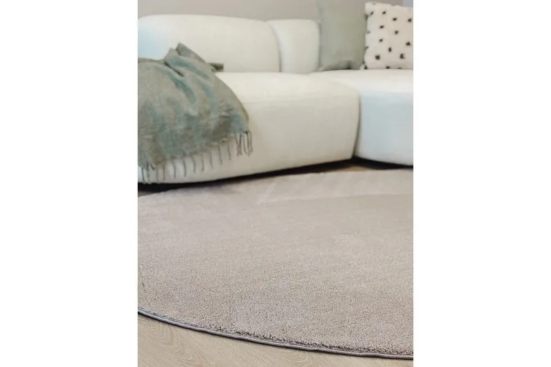 Pestävä matto Pehmeä Muoto - 240x340 cm, Melerattu pellava - Kodintekstiilit & matot - Matto - Tasokudotut matot