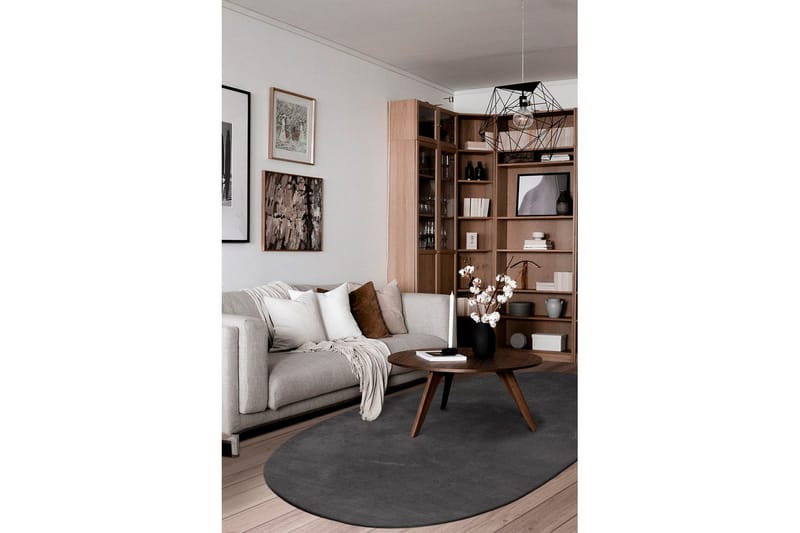 Pestävä matto Pehmeä Muoto - 160x230 cm, Grafiitti - Kodintekstiilit & matot - Matto - Tasokudotut matot