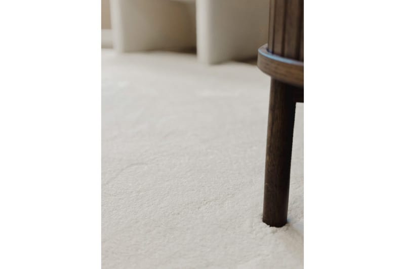 Pestävä matto Pehmeä Muoto - 200x290 cm, Valkoinen - Kodintekstiilit & matot - Matto - Tasokudotut matot