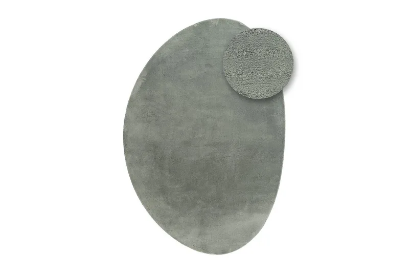 Pestävä matto Pehmeä Muoto - 240x340 cm, Vihreä - Kodintekstiilit & matot - Matto - Tasokudotut matot