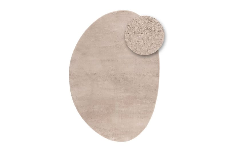 Pestävä matto Pehmeä Muoto - 240x340 cm, Greige - Kodintekstiilit & matot - Matto - Tasokudotut matot