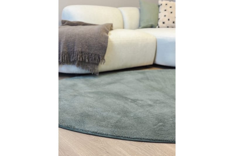 Pestävä matto Pehmeä Muoto - 200x290 cm, Vihreä - Kodintekstiilit & matot - Matto - Tasokudotut matot