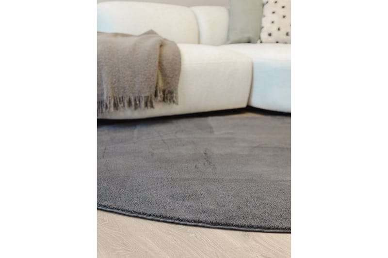 Pestävä matto Pehmeä Muoto - 200x290 cm, Grafiitti - Kodintekstiilit & matot - Matto - Tasokudotut matot