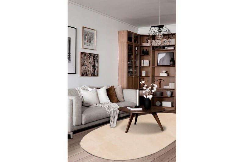 Pestävä matto Pehmeä Muoto - 160x230 cm, Luonto - Kodintekstiilit & matot - Matto - Tasokudotut matot