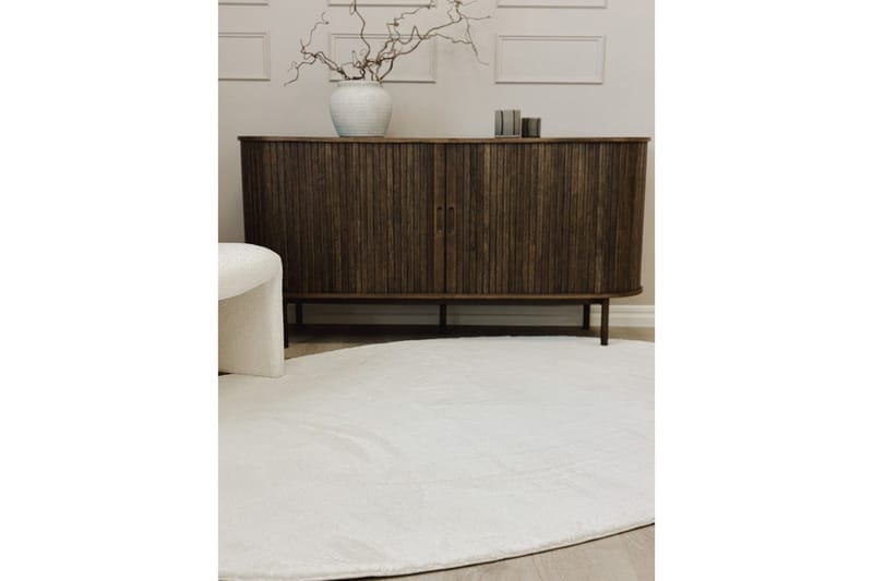 Pestävä matto Pehmeä Muoto - 200x290 cm, Valkoinen - Kodintekstiilit & matot - Matto - Tasokudotut matot