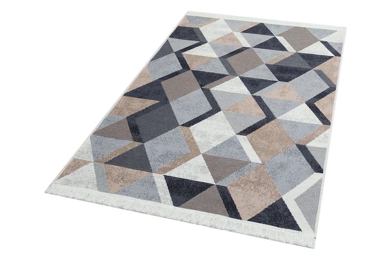 Eteismatto Caleban 80x150 cm - Beige/Musta/Valk/Puuvilla - Kodintekstiilit & matot - Matto - Pienet matot