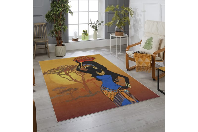 Matto Arashell 80x120 cm - Monivärinen - Kodintekstiilit & matot - Matto - Pienet matot