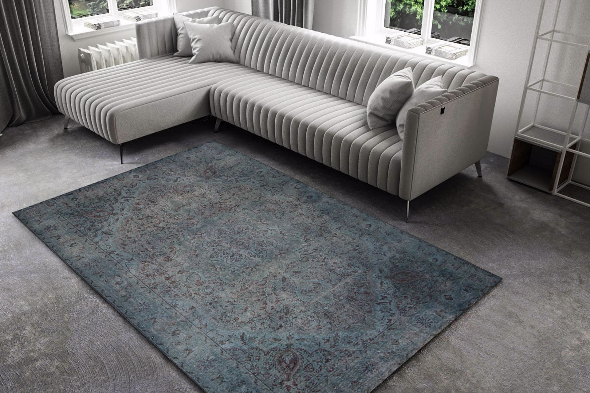 Matto Artloop 75x150 cm - Monivärinen - Kodintekstiilit & matot - Matto - Pienet matot