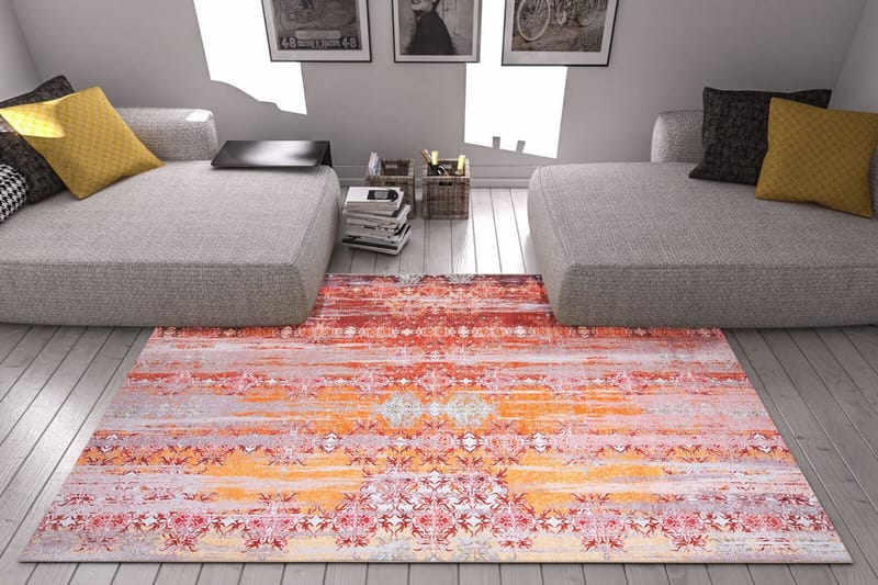 Matto Artloop 75x150 cm - Monivärinen - Kodintekstiilit & matot - Matto - Pienet matot