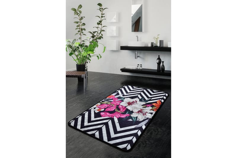 Matto Ashken 60x90 cm - Monivärinen / Sametti - Kodintekstiilit & matot - Matto - Pienet matot