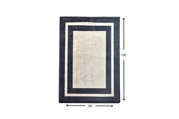Matto Blackframe 80x150 cm - Monivärinen / Sametti - Kodintekstiilit & matot - Matto - Pienet matot