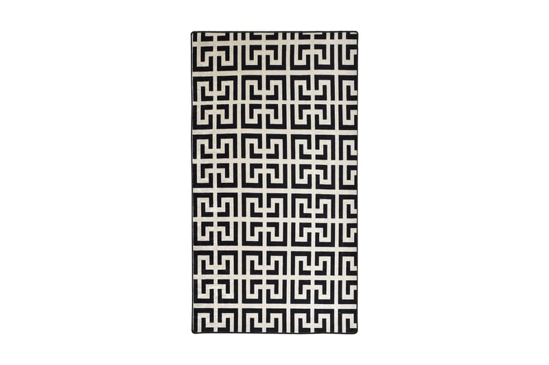 Matto Chilai 80x120 cm - Musta/Valkoinen - Kodintekstiilit & matot - Matto - Pienet matot