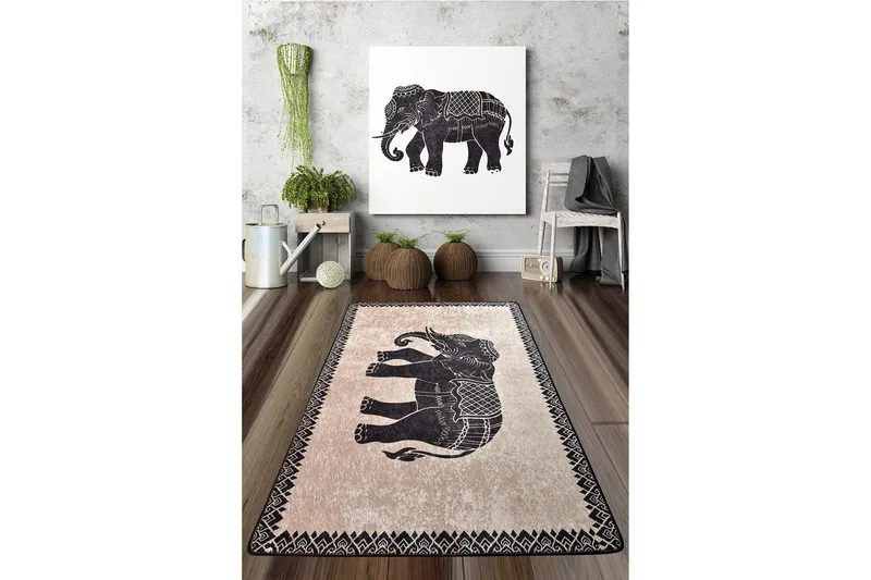 Matto Chilai 80x150 cm - Monivärinen - Kodintekstiilit & matot - Matto - Moderni matto - Wilton-matto