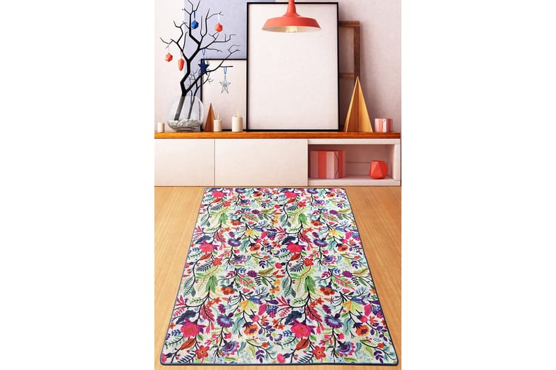Matto Chilai 80x200 cm - Monivärinen - Kodintekstiilit & matot - Matto - Moderni matto - Wilton-matto