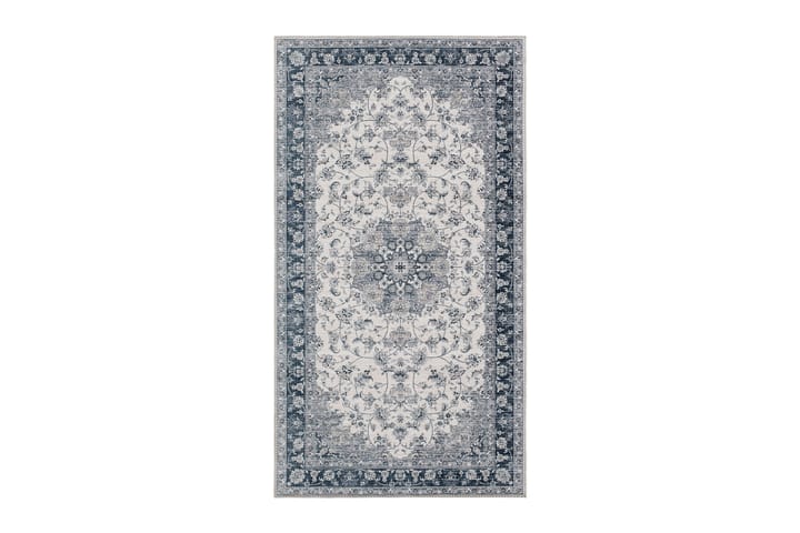 Matto Cleo Tabriz 80x150 cm Kermanvalkoinen/Harmaa - Kermanvalkoinen/harmaa - Wilton-matto - Pienet matot - Kuviollinen matto & värikäs matto