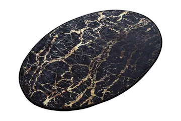 Matto Goldes Ovaali 60x90 cm - Monivärinen / Sametti - Kodintekstiilit & matot - Matto - Pienet matot