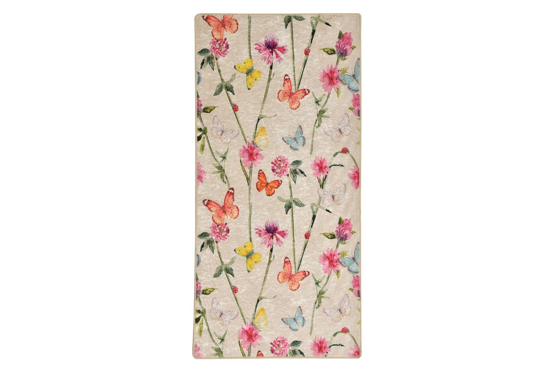 Matto Haldun 80x150 cm - Monivärinen / Sametti - Kodintekstiilit & matot - Matto - Pienet matot