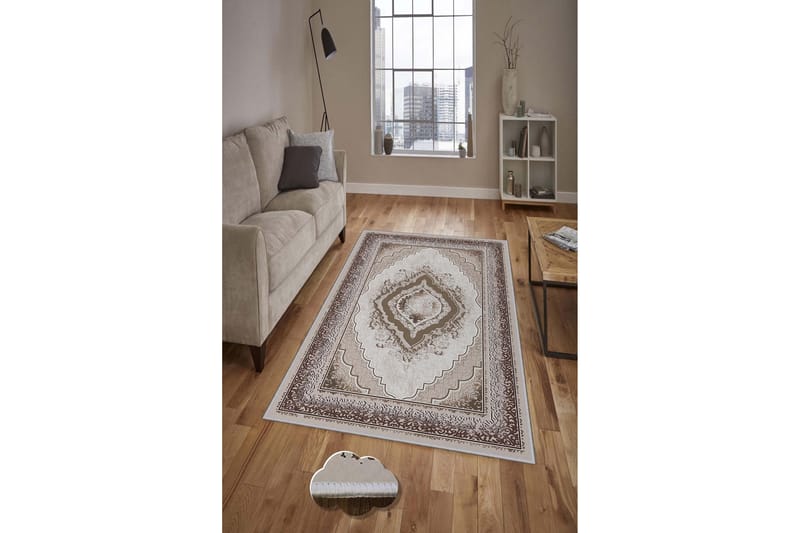 Matto Homefesto 50x80 cm - Monivärinen - Kodintekstiilit & matot - Matto - Moderni matto - Wilton-matto