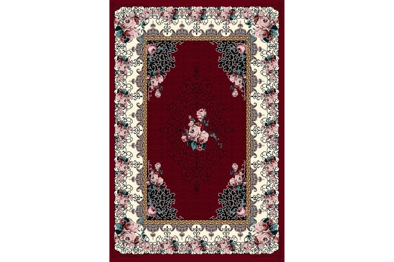 Matto Homefesto 50x80 cm - Monivärinen - Kodintekstiilit & matot - Matto - Moderni matto - Wilton-matto