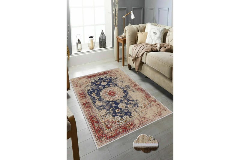 Matto Homefesto 50x80 cm - Monivärinen - Kodintekstiilit & matot - Matto - Moderni matto - Wilton-matto