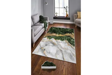 Matto Homefesto 50x80 cm - Monivärinen - Kodintekstiilit & matot - Matto - Pienet matot