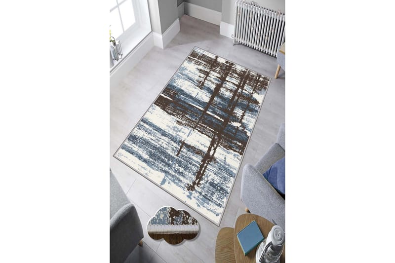 Matto Homefesto 50x80 cm - Monivärinen - Kodintekstiilit & matot - Matto - Moderni matto - Wilton-matto