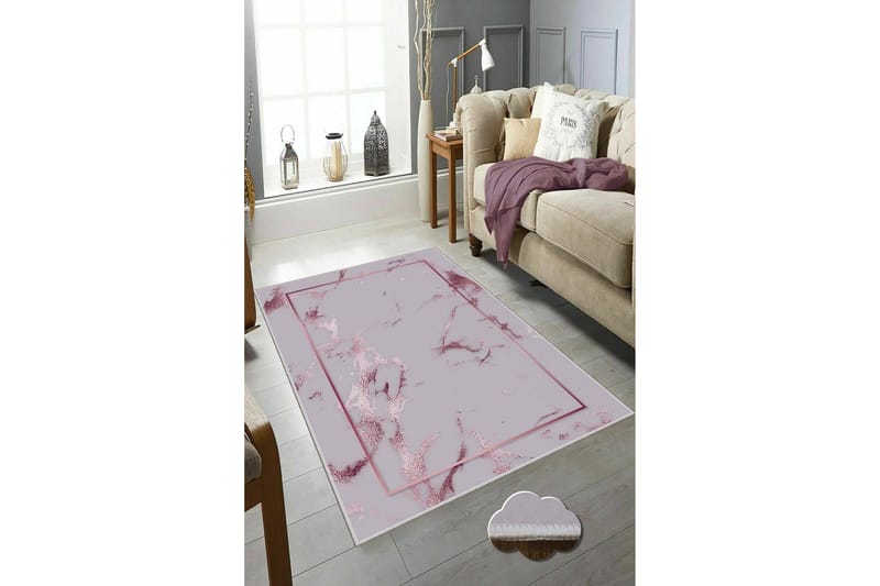 Matto Homefesto 50x80 cm - Monivärinen - Kodintekstiilit & matot - Matto - Pienet matot